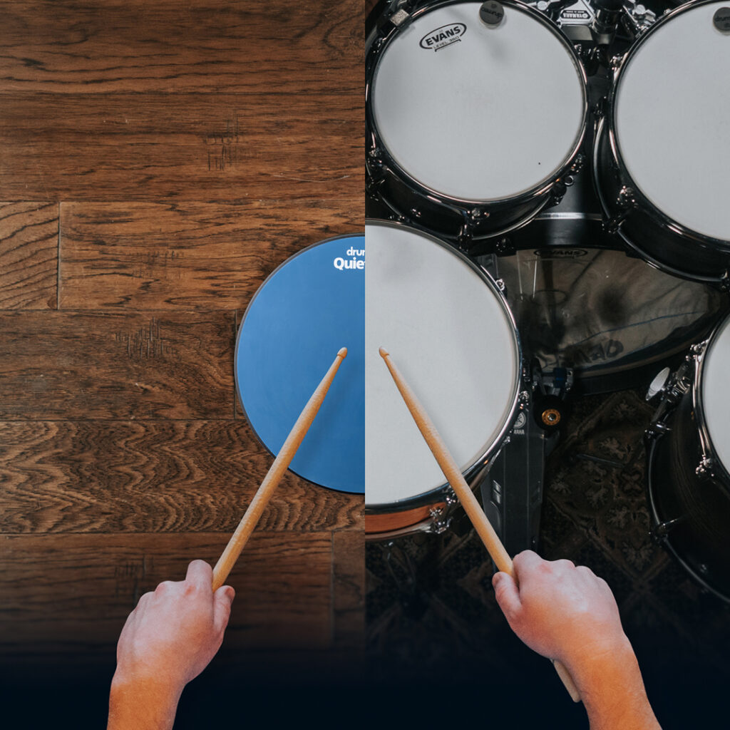QuietPad vs Drum Kit