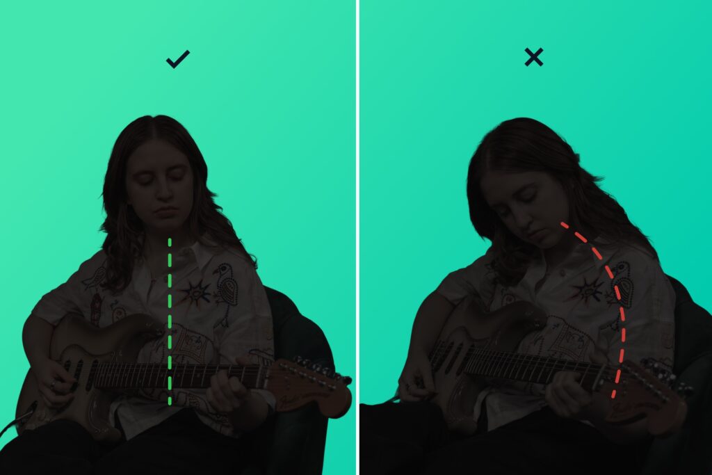 Correct Posture for Guitar Players